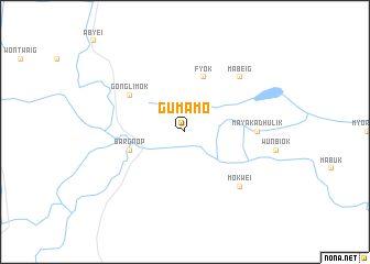 map of Gumamo