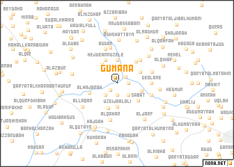 map of Gumana