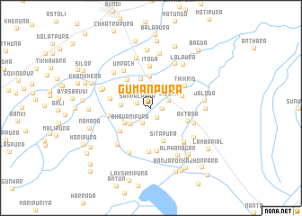 map of Gumānpura