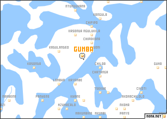 map of Gumba