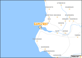 map of Gumizaki