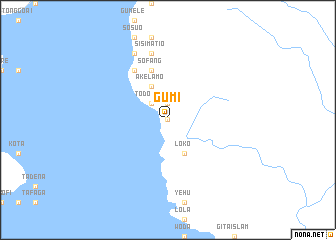 map of Gumi