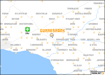 map of Gummesmark