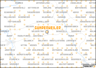 map of Gumpenweiler