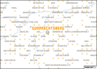 map of Gumprechtsberg