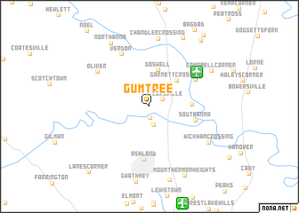 map of Gum Tree