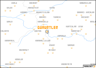 map of Gümürtler