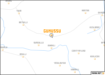 map of Gümüşsu