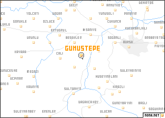 map of Gümüştepe