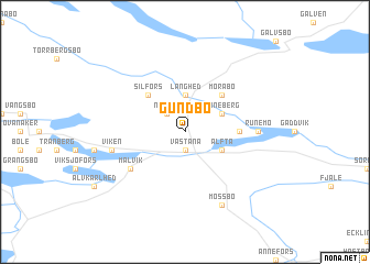 map of Gundbo
