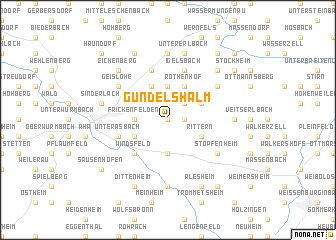 map of Gundelshalm