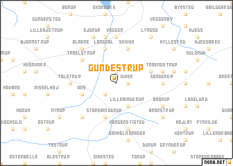 map of Gundestrup