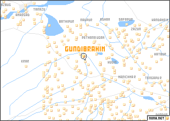 map of Gund Ibrāhīm