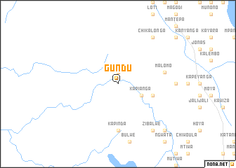 map of Gundu