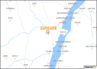 map of Gungura