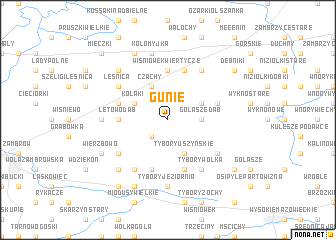 map of Gunie