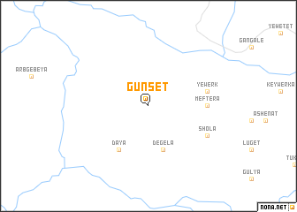 map of Gunset