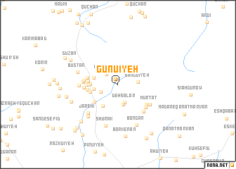 map of Gūnū\