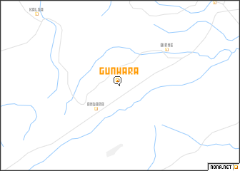 map of Gūnwāra