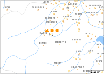 map of Gunwar