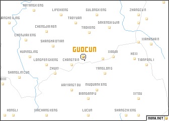 map of Guocun