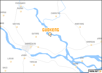 map of Guokeng