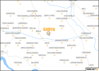 map of Guoxu