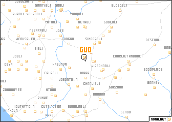 map of Guo