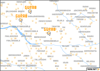 map of Gūrāb