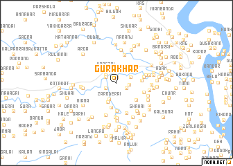 map of Gura Khar