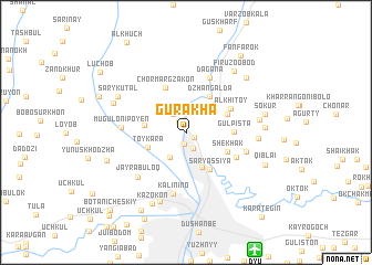 map of Gurakha