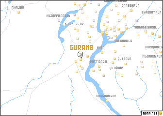 map of Guramb