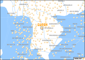 map of Gurām
