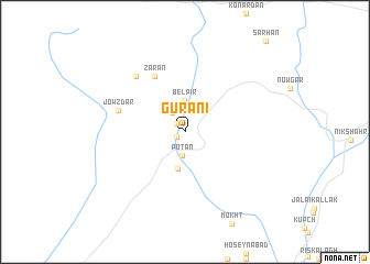 map of Gūranī