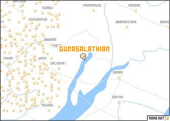 map of Gura Salāthiān