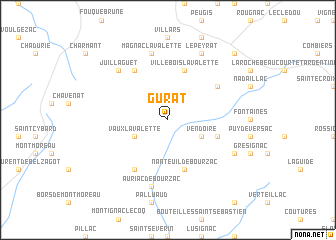 map of Gurat