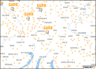 map of Gura