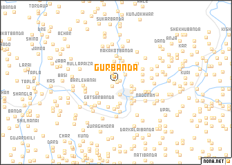 map of Gur Bānda