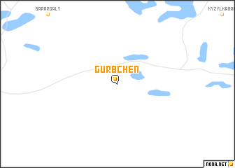 map of Gurbchenʼ