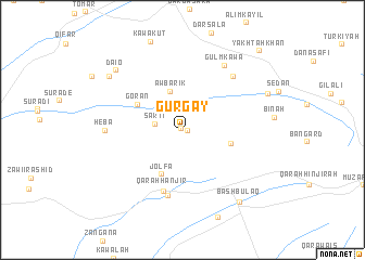 map of Gūrgāy