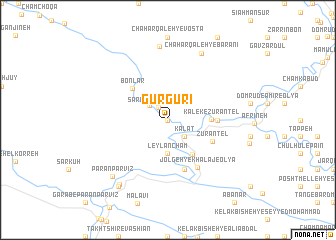 map of Gūr Gūrī