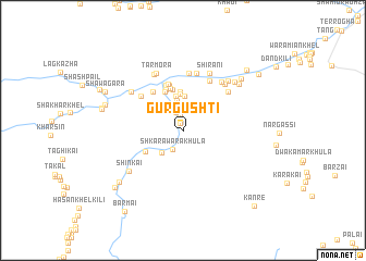 map of Gurgushti