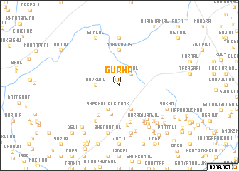 map of Gurha