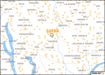 map of Gurha