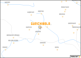 map of Gūrīchī Bālā