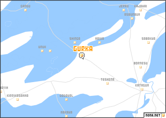 map of Gurka