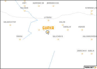 map of Gurka