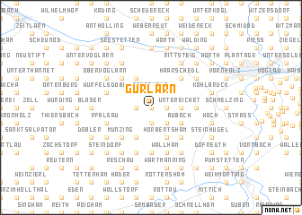 map of Gurlarn