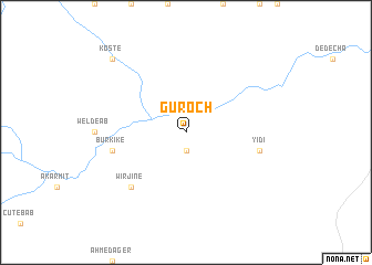 map of Guroch