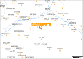 map of Gurrëspate